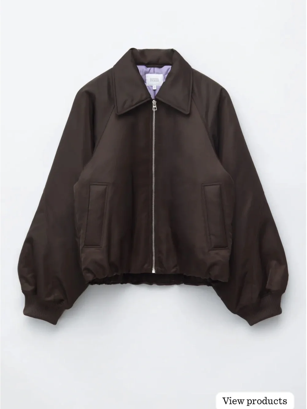 & Other Stories brown bomber